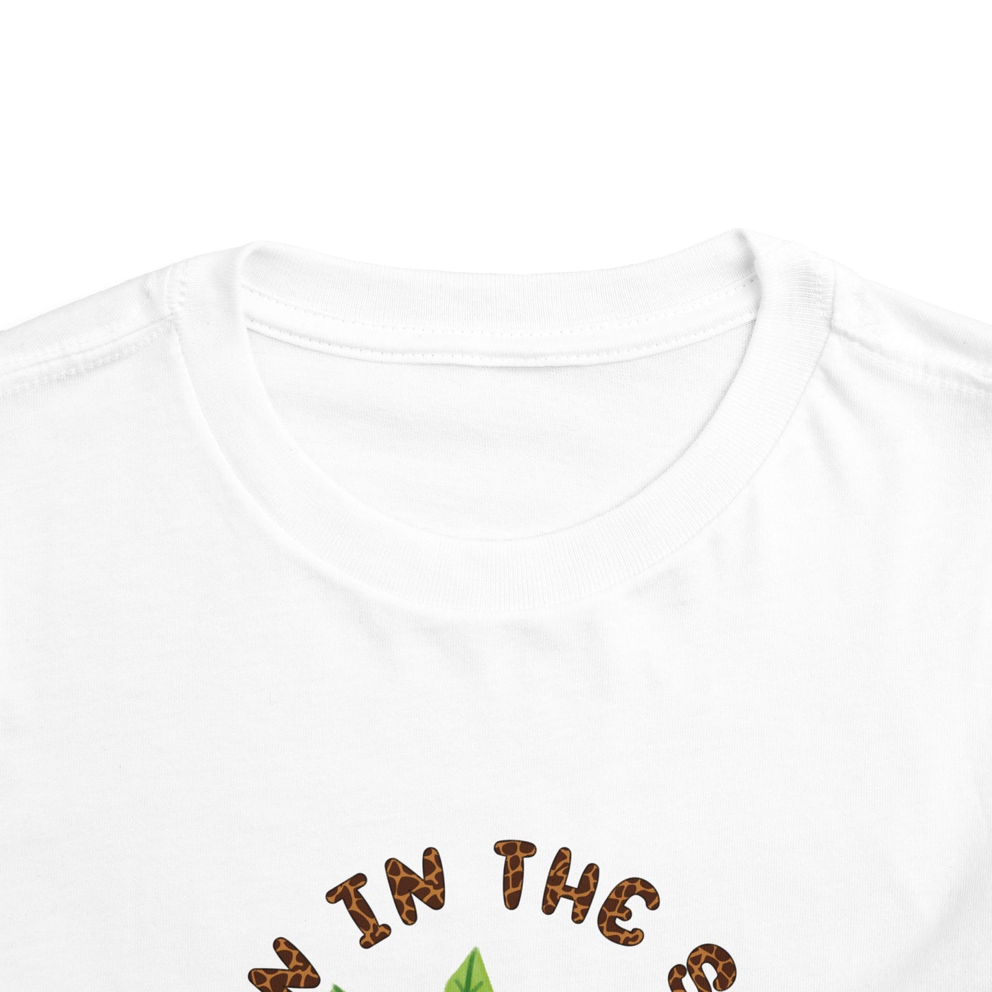 Safari Adventure Toddler Boy Shirt: Wild Animal Print
