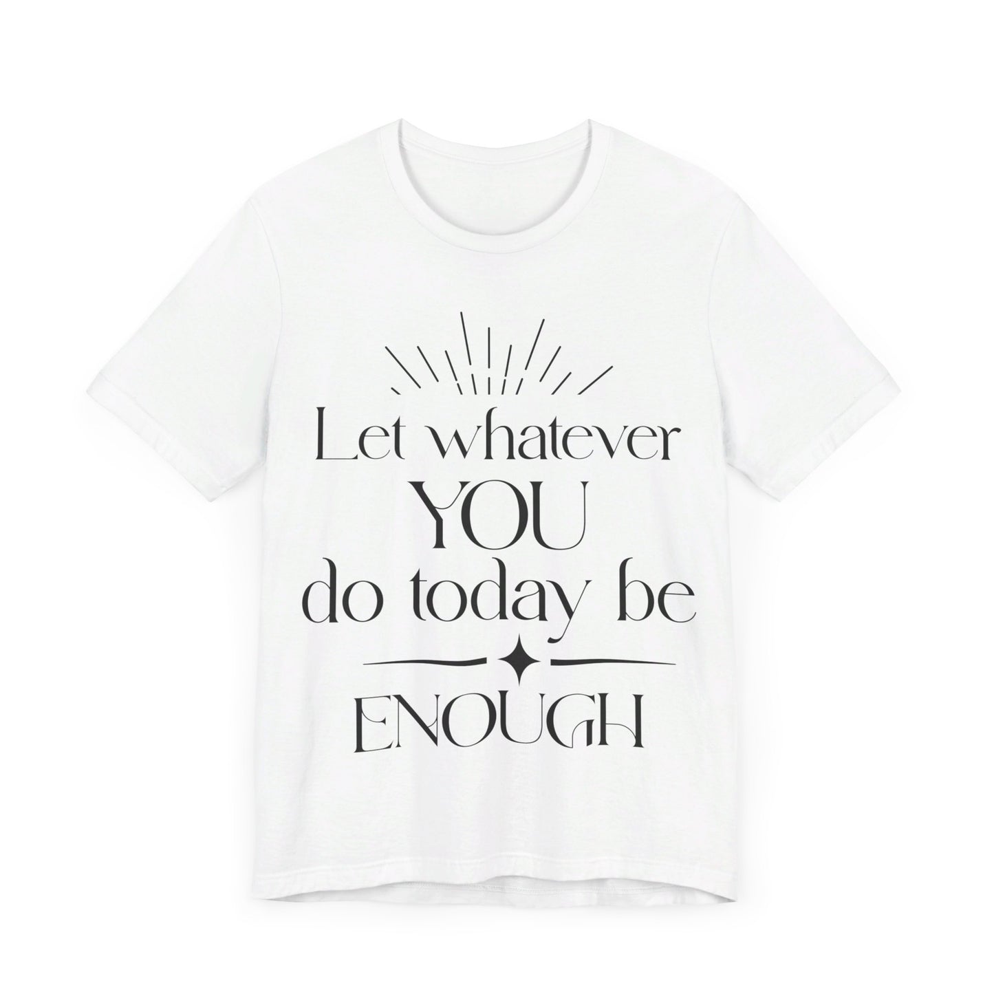Empowerment:Teen Girl T-Shirt with Positive Inspiration Message