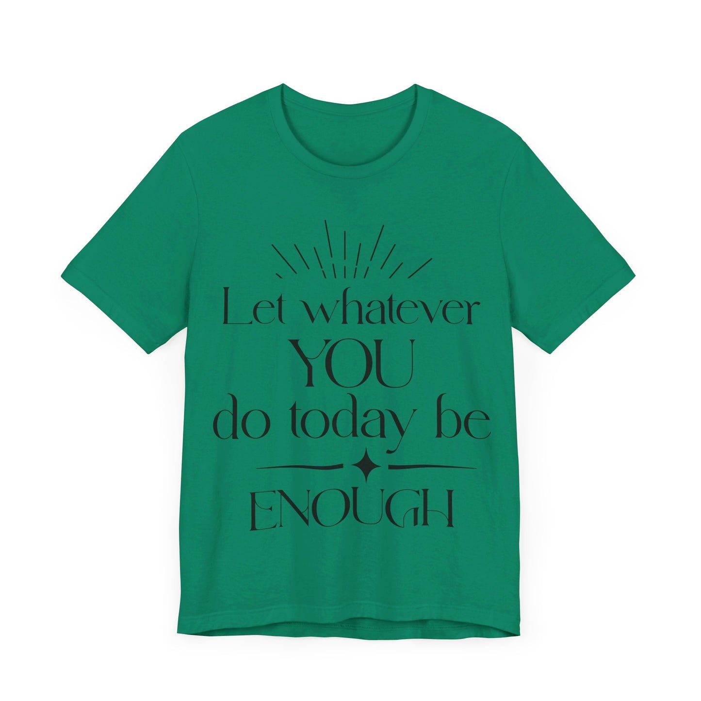 Empowerment:Teen Girl T-Shirt with Positive Inspiration Message