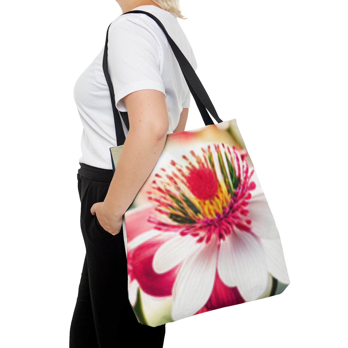 Blossom in Style: Elegant Floral Print Tote Bag for Every Occasion