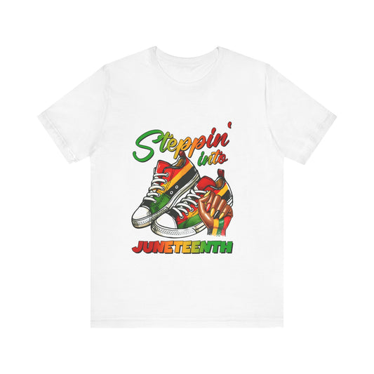 Steppin' Into Freedom: Women's Juneteenth Tee