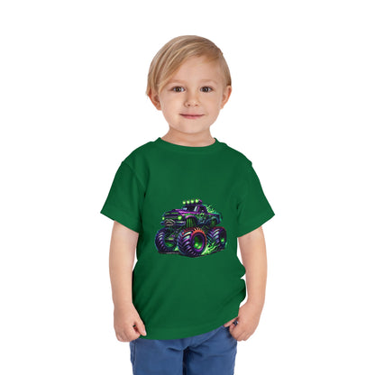 Roaring Monster Truck Toddler Boy Tee