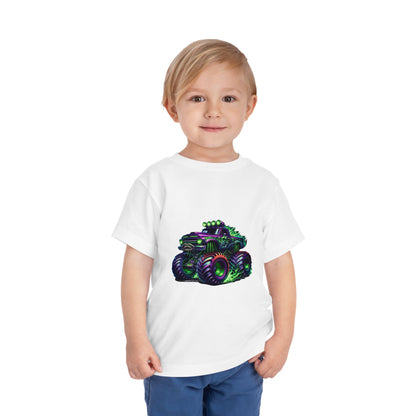 Roaring Monster Truck Toddler Boy Tee