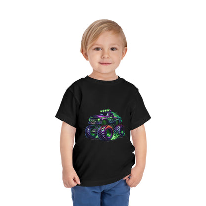 Roaring Monster Truck Toddler Boy Tee