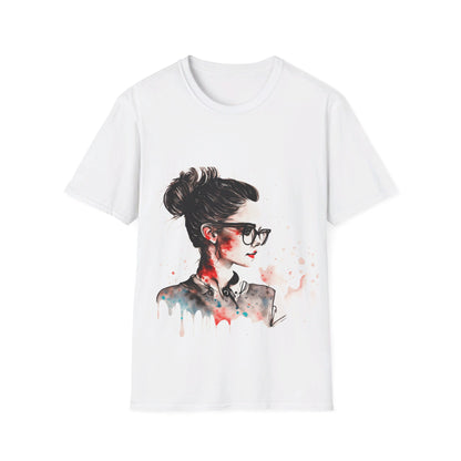 Artistic Splatter: Teen Girl T-Shirt