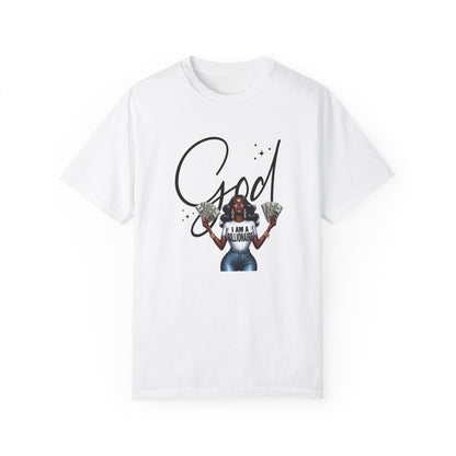 Faith & Fortune Women's Tee - God + I'm a Billionaire' Design