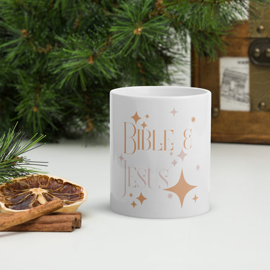 Bible and Jesus Mouse Mug