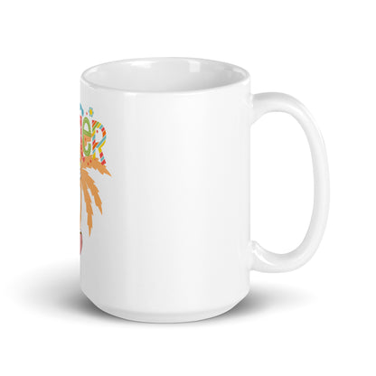 Summer Vibes White Glossy Mug