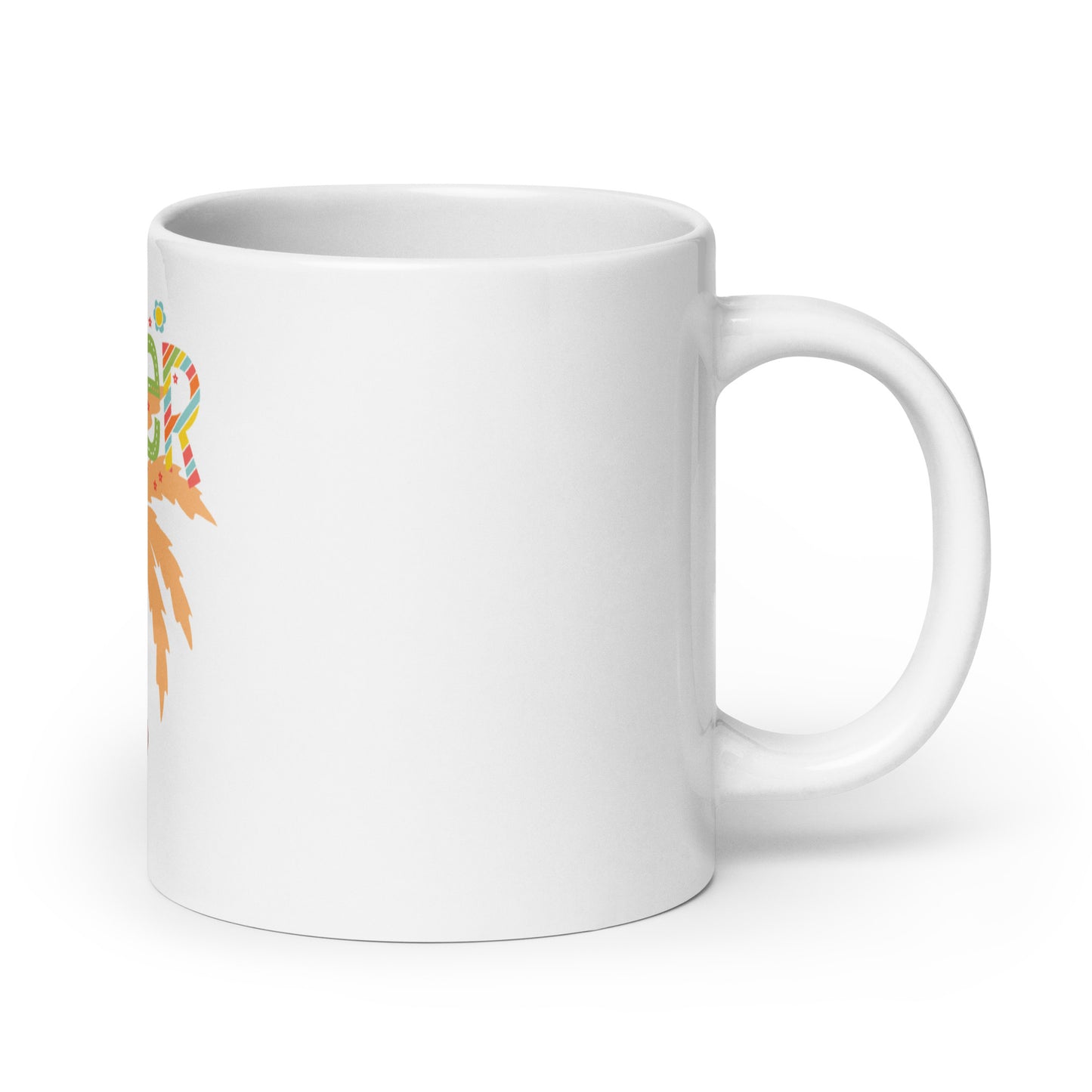 Summer Vibes White Glossy Mug